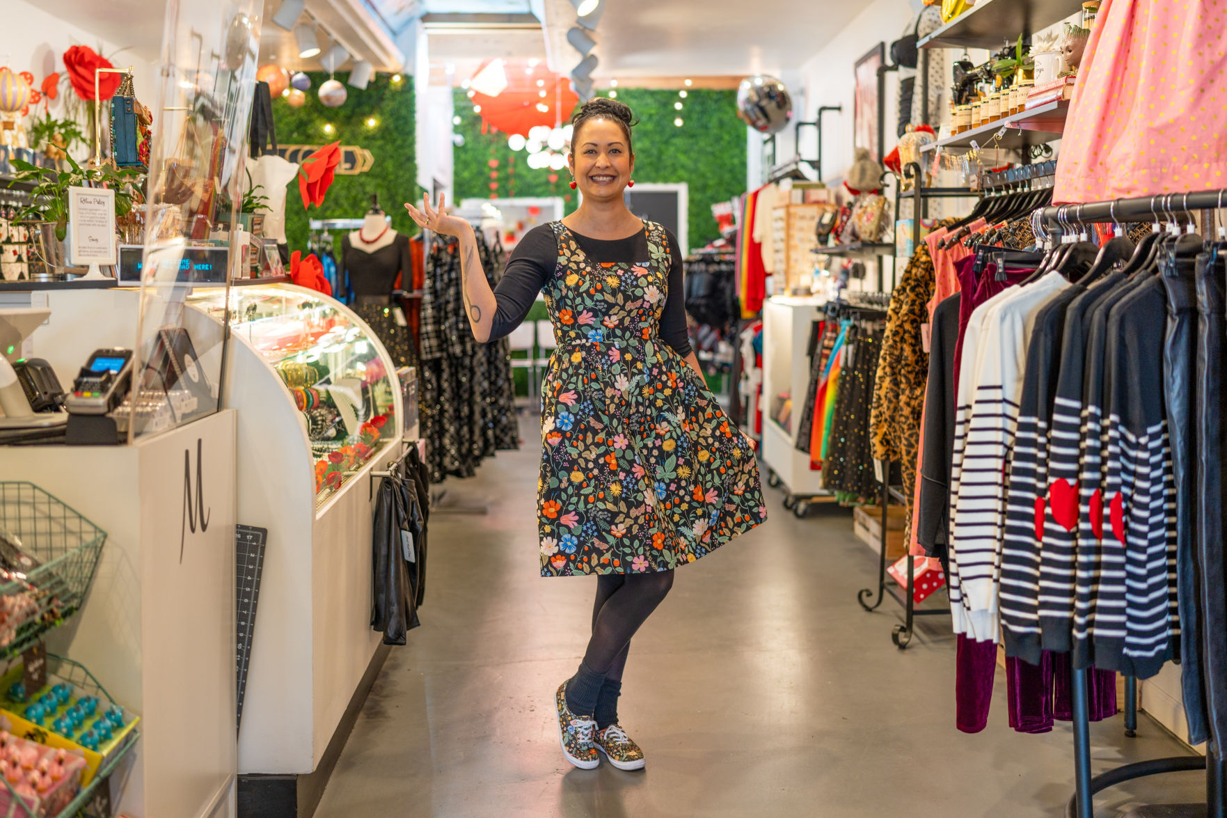 Mad Mod Shop in downtown Calistoga